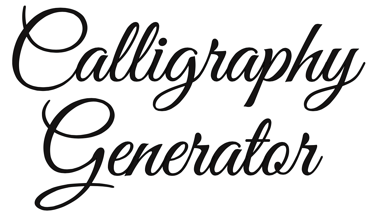 calligraphy program for mac